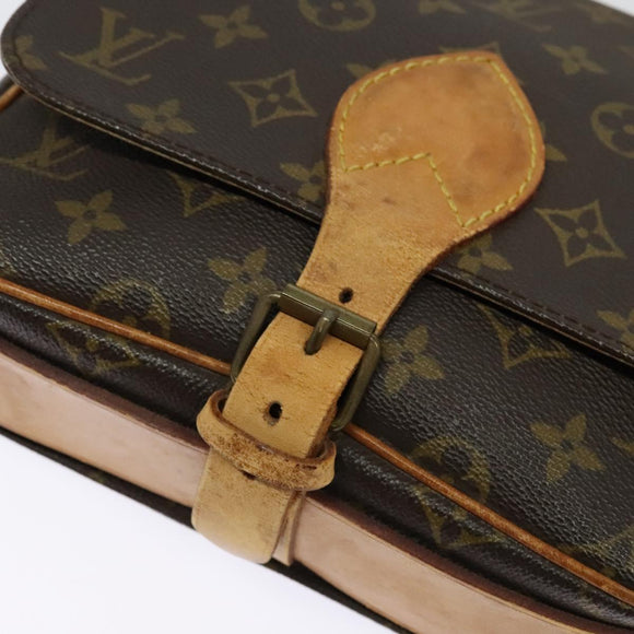 LOUIS VUITTON Monogram Cartesier MM Shoulder Bag M51253 LV Auth BA4488
