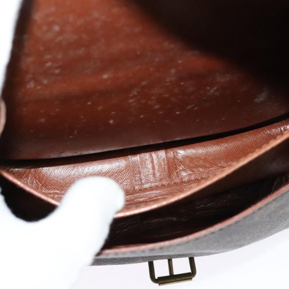 LOUIS VUITTON Monogram Cartesier MM Shoulder Bag M51253 LV Auth BA4488