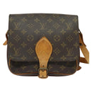 LOUIS VUITTON Monogram Cartesier MM Shoulder Bag M51253 LV Auth BA4488-13
