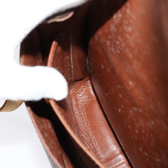 LOUIS VUITTON Monogram Cartesier MM Shoulder Bag M51253 LV Auth BA4488