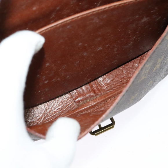 LOUIS VUITTON Monogram Cartesier MM Shoulder Bag M51253 LV Auth BA4488