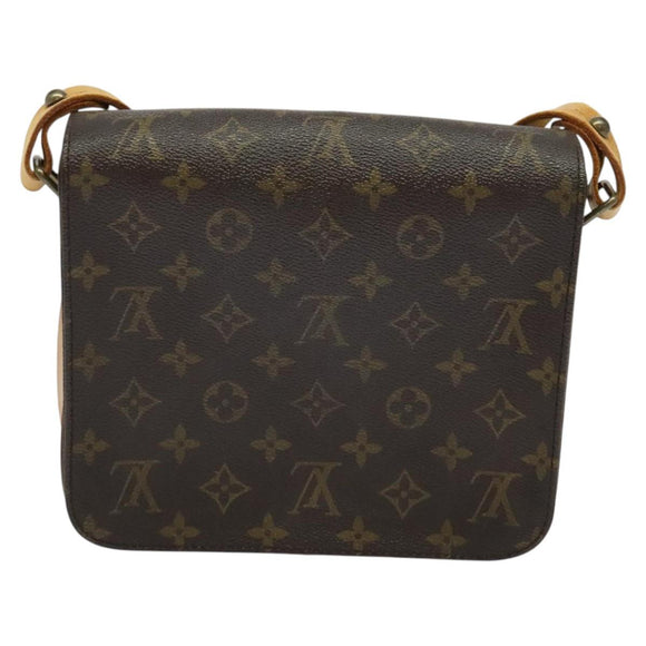 LOUIS VUITTON Monogram Cartesier MM Shoulder Bag M51253 LV Auth BA4488