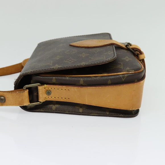 LOUIS VUITTON Monogram Cartesier MM Shoulder Bag M51253 LV Auth BA4488