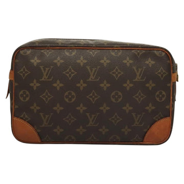 LOUIS VUITTON Monogram Compiegne 28 Clutch Bag M51845 LV Auth BA4489 - 0