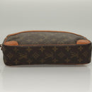 LOUIS VUITTON Monogram Compiegne 28 Clutch Bag M51845 LV Auth BA4489-6