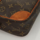 LOUIS VUITTON Monogram Compiegne 28 Clutch Bag M51845 LV Auth BA4489-7