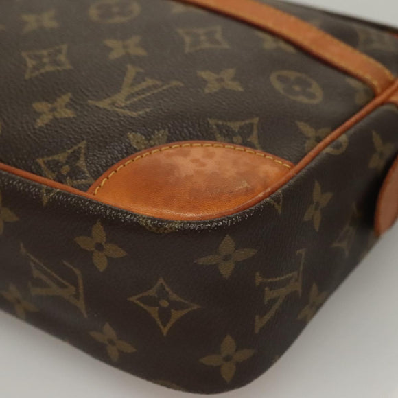 LOUIS VUITTON Monogram Compiegne 28 Clutch Bag M51845 LV Auth BA4489