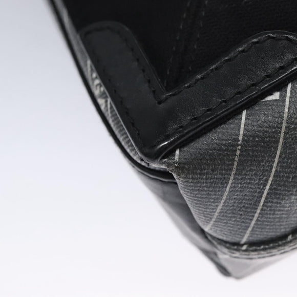 BALENCIAGA Hand Bag PVC Leather 2way Gray 390346 Auth BA449