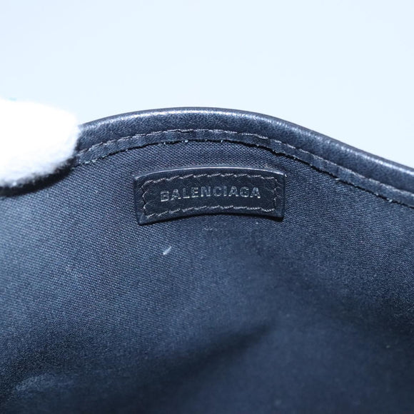 BALENCIAGA Hand Bag PVC Leather 2way Gray 390346 Auth BA449