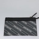 BALENCIAGA Hand Bag PVC Leather 2way Gray 390346 Auth BA449-23