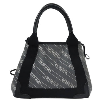 BALENCIAGA Hand Bag PVC Leather 2way Gray 390346 Auth BA449 - 0