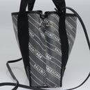 BALENCIAGA Hand Bag PVC Leather 2way Gray 390346 Auth BA449-3