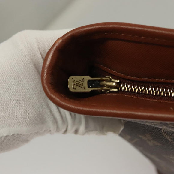 LOUIS VUITTON Monogram Sac Weekend PM Hand Bag M42425 LV Auth BA4491