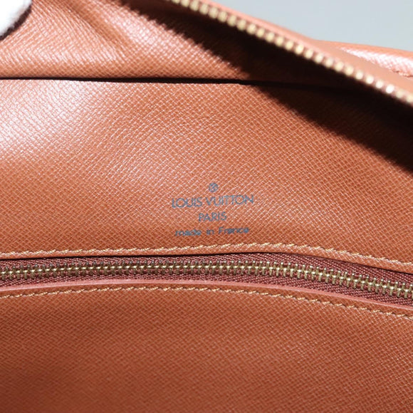 LOUIS VUITTON Monogram Sac Weekend PM Hand Bag M42425 LV Auth BA4491