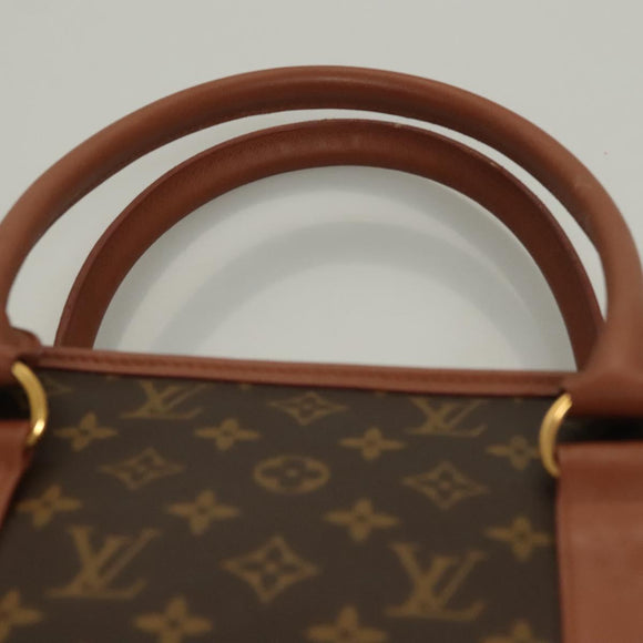 LOUIS VUITTON Monogram Sac Weekend PM Hand Bag M42425 LV Auth BA4491
