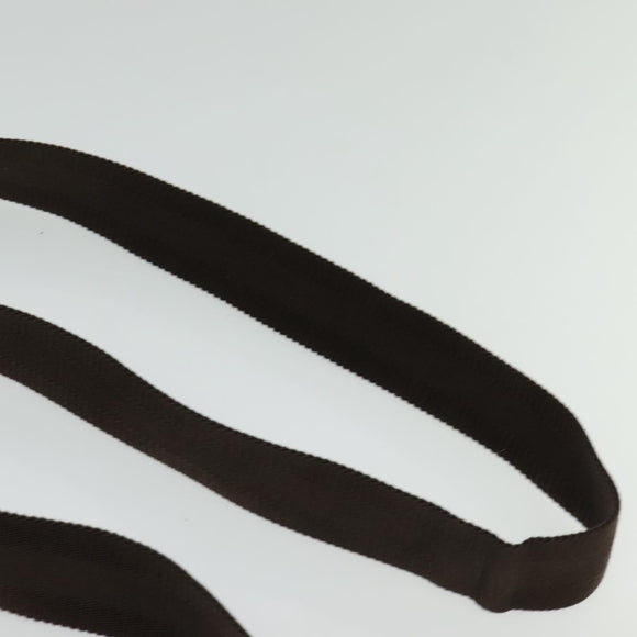 GUCCI GG Canvas Guccissima Shoulder Bag Leather Brown Silver 162914 Auth BA4492