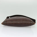 GUCCI GG Canvas Guccissima Shoulder Bag Leather Brown Silver 162914 Auth BA4492-9