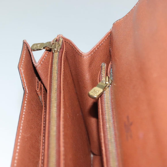 LOUIS VUITTON Monogram Concorde Hand Bag M51190 LV Auth BA4496