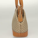 CELINE Macadam Canvas Shoulder Bag PVC Beige Gold Auth BA4513-3