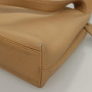 CHANEL Matelasse Shoulder Bag Caviar Skin Beige Gold CC Auth BA4516-17