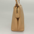 CHANEL Matelasse Shoulder Bag Caviar Skin Beige Gold CC Auth BA4516-3