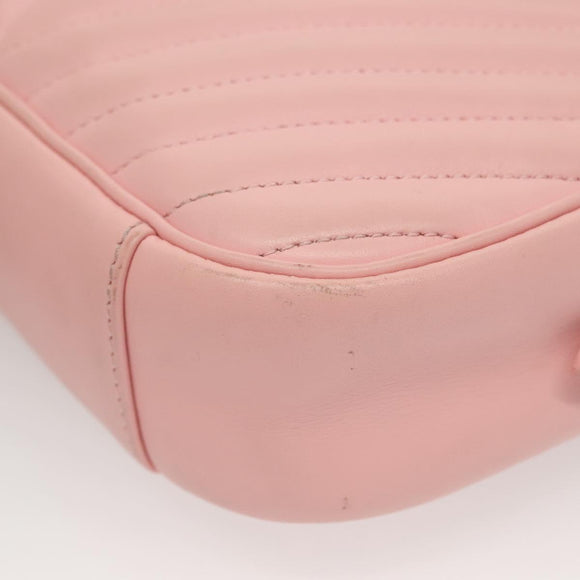 LOUIS VUITTON New Wave Camera Bag Pink M53683 LV Auth BA4517