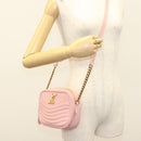 LOUIS VUITTON New Wave Camera Bag Pink M53683 LV Auth BA4517-23