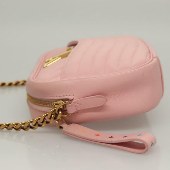 LOUIS VUITTON New Wave Camera Bag Pink M53683 LV Auth BA4517