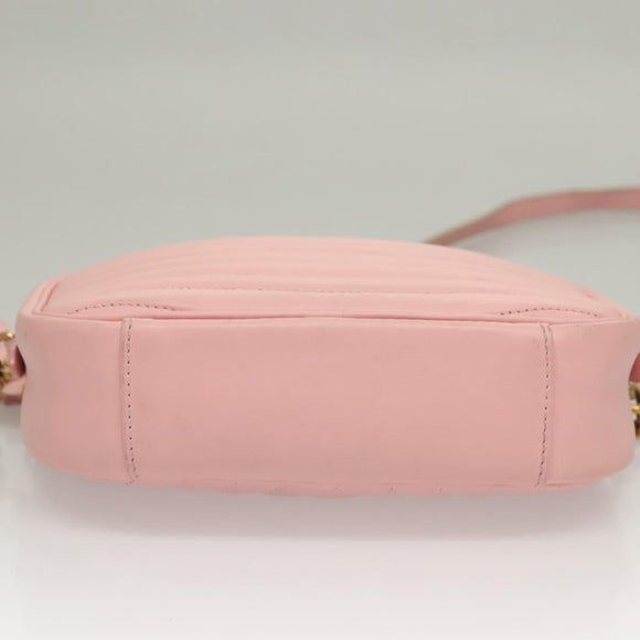 LOUIS VUITTON New Wave Camera Bag Pink M53683 LV Auth BA4517