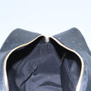 CHANEL Matelasse Hand Bag Caviar Skin Black Gold CC Auth BA451A-20