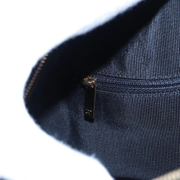 CHANEL Matelasse Hand Bag Caviar Skin Black Gold CC Auth BA451A