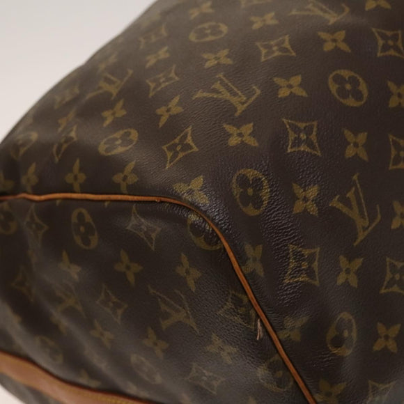 LOUIS VUITTON Monogram Keepall Bandouliere 60 Boston Bag M41412 LV Auth BA4521