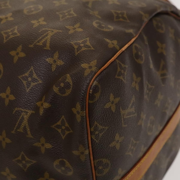 LOUIS VUITTON Monogram Keepall Bandouliere 60 Boston Bag M41412 LV Auth BA4521
