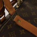 LOUIS VUITTON Monogram Keepall Bandouliere 60 Boston Bag M41412 LV Auth BA4521-20