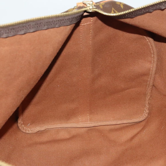 LOUIS VUITTON Monogram Keepall Bandouliere 60 Boston Bag M41412 LV Auth BA4521