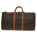 LOUIS VUITTON Monogram Keepall Bandouliere 60 Boston Bag M41412 LV Auth BA4521-2