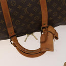 LOUIS VUITTON Monogram Keepall Bandouliere 60 Boston Bag M41412 LV Auth BA4521-8