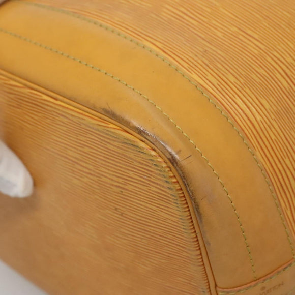 LOUIS VUITTON Epi Noe Shoulder Bag Tassili Yellow M44009 LV Auth BA4525