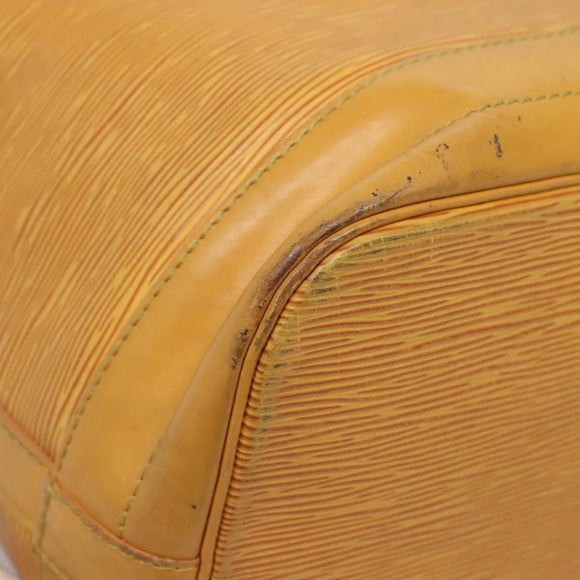 LOUIS VUITTON Epi Noe Shoulder Bag Tassili Yellow M44009 LV Auth BA4525