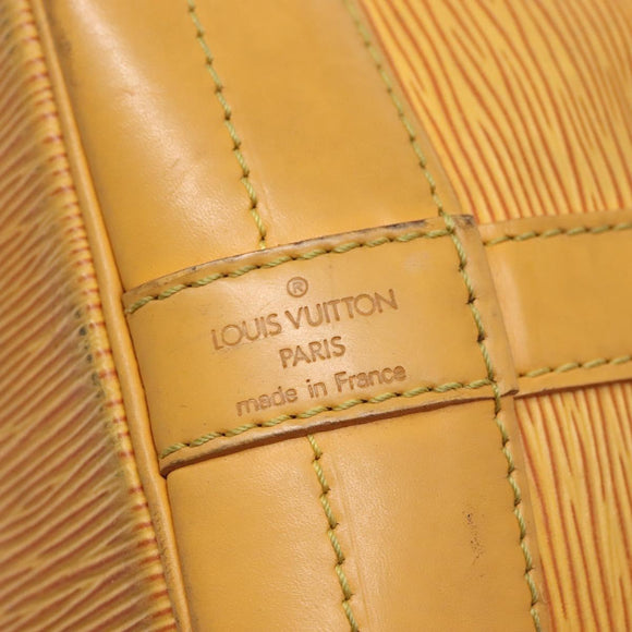 LOUIS VUITTON Epi Noe Shoulder Bag Tassili Yellow M44009 LV Auth BA4525