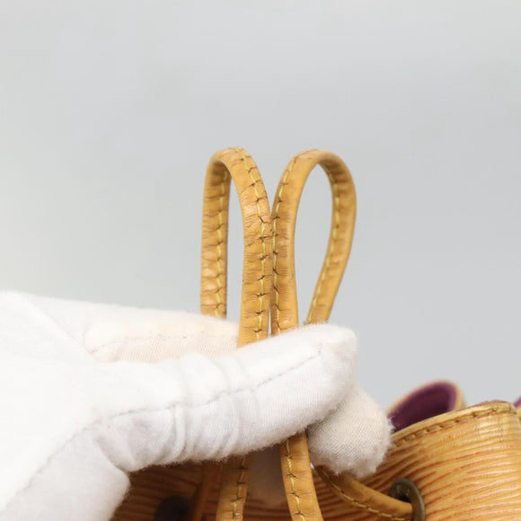 LOUIS VUITTON Epi Noe Shoulder Bag Tassili Yellow M44009 LV Auth BA4525