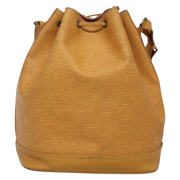 LOUIS VUITTON Epi Noe Shoulder Bag Tassili Yellow M44009 LV Auth BA4525