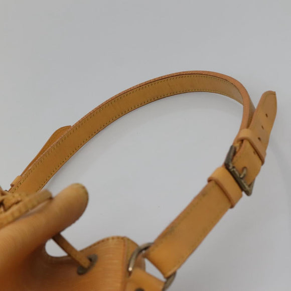 LOUIS VUITTON Epi Noe Shoulder Bag Tassili Yellow M44009 LV Auth BA4525