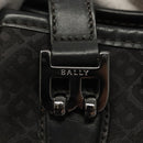 BALLY Shoulder Bag Nylon Black Silver Auth BA4528-10