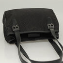 BALLY Shoulder Bag Nylon Black Silver Auth BA4528-6