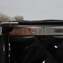 CHANEL Matelasse Hand Bag Patent leather Black CC Auth BA452AV-17
