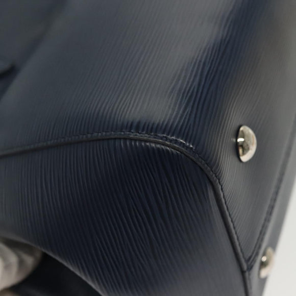 LOUIS VUITTON Epi Marley MM Hand Bag 2way Safir M94616 LV Auth BA4532