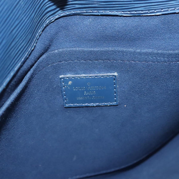 LOUIS VUITTON Epi Marley MM Hand Bag 2way Safir M94616 LV Auth BA4532