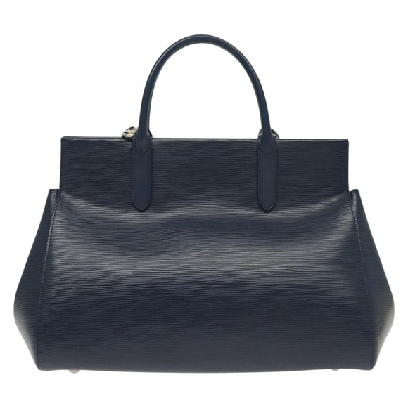 LOUIS VUITTON Epi Marley MM Hand Bag 2way Safir M94616 LV Auth BA4532