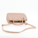 PRADA Galleria Hand Bag Safiano leather Pink Gold Auth BA4533-9